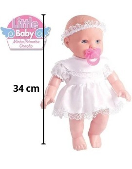 BONECA LITTLE BABY PAI NOSSO